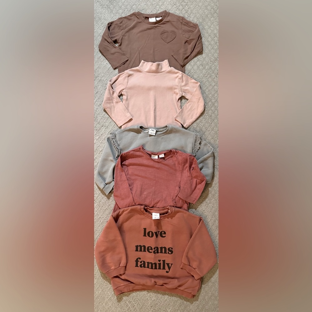Toddler Zara Girl bundle. Size 3-4.